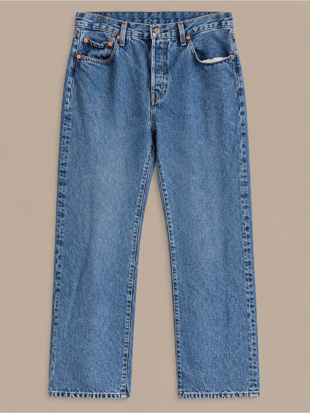 Levi's Straight-Leg Blue Denim Jeans 29X30